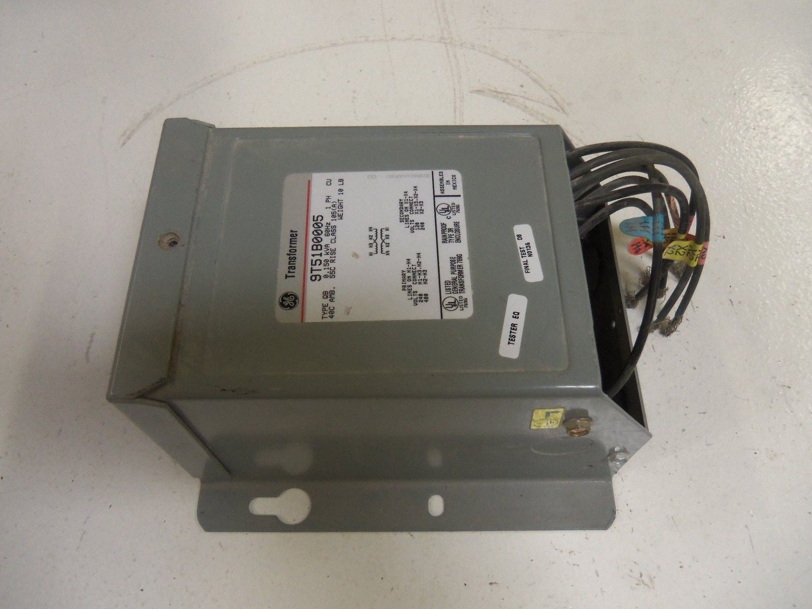 GENERAL ELECTRIC 9T51B0005 TRANSFORMER 240/480V (AS PICTURED) *NEW NO BOX*