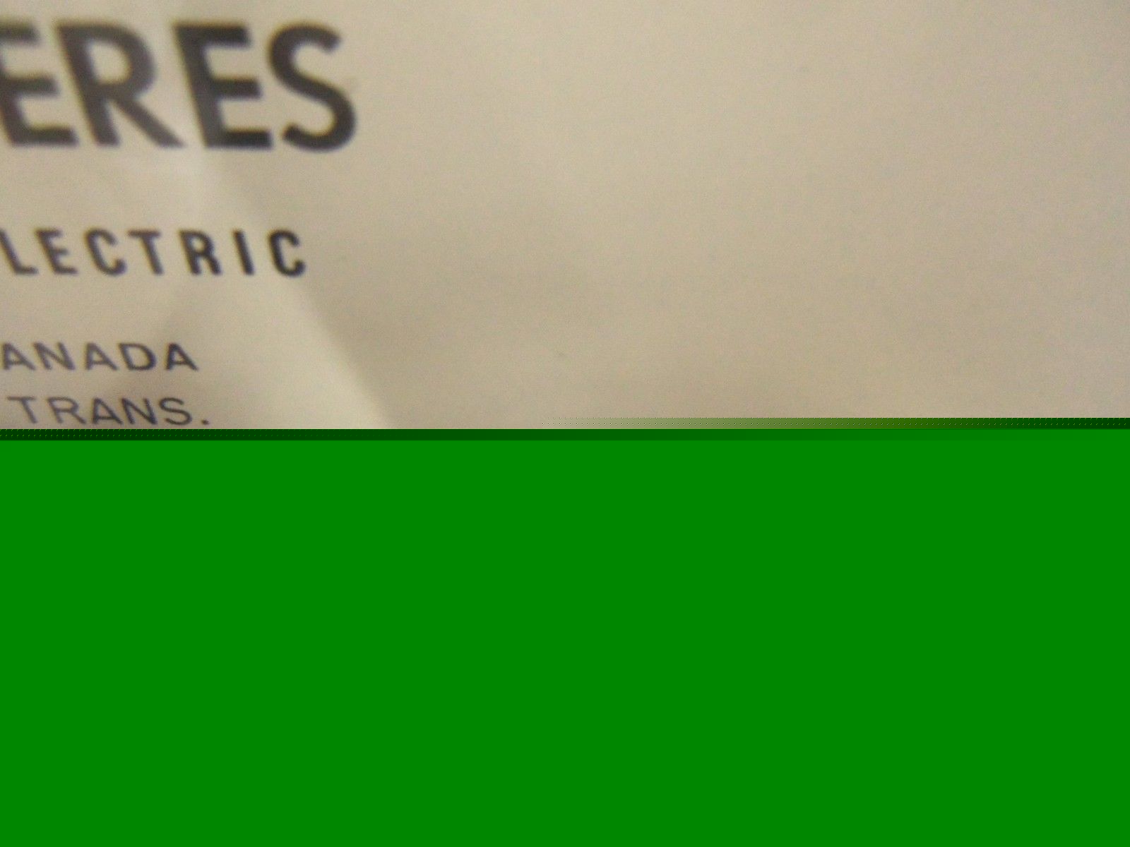 GENERAL ELECTRIC A0-92 *NEW NO BOX*