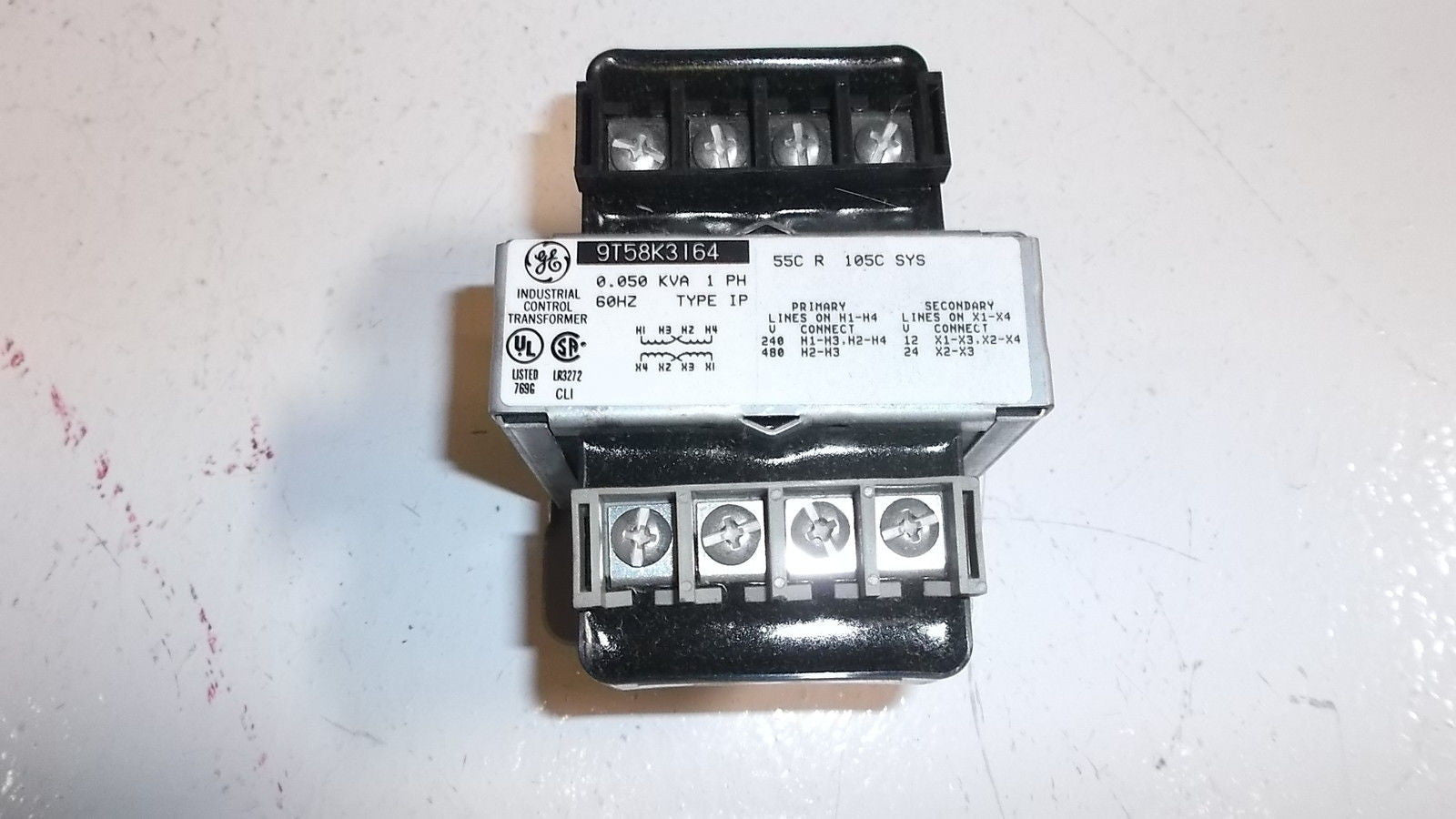 GENERAL ELECTRIC CONTROL TRANSFORMER 9T568K3164 *USED*