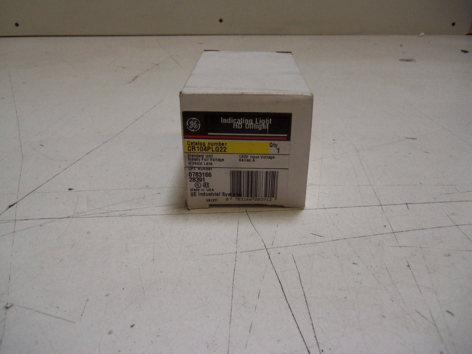 GENERAL ELECTRIC CR104PLG22 PILOT LIGHT *NEW IN BOX*