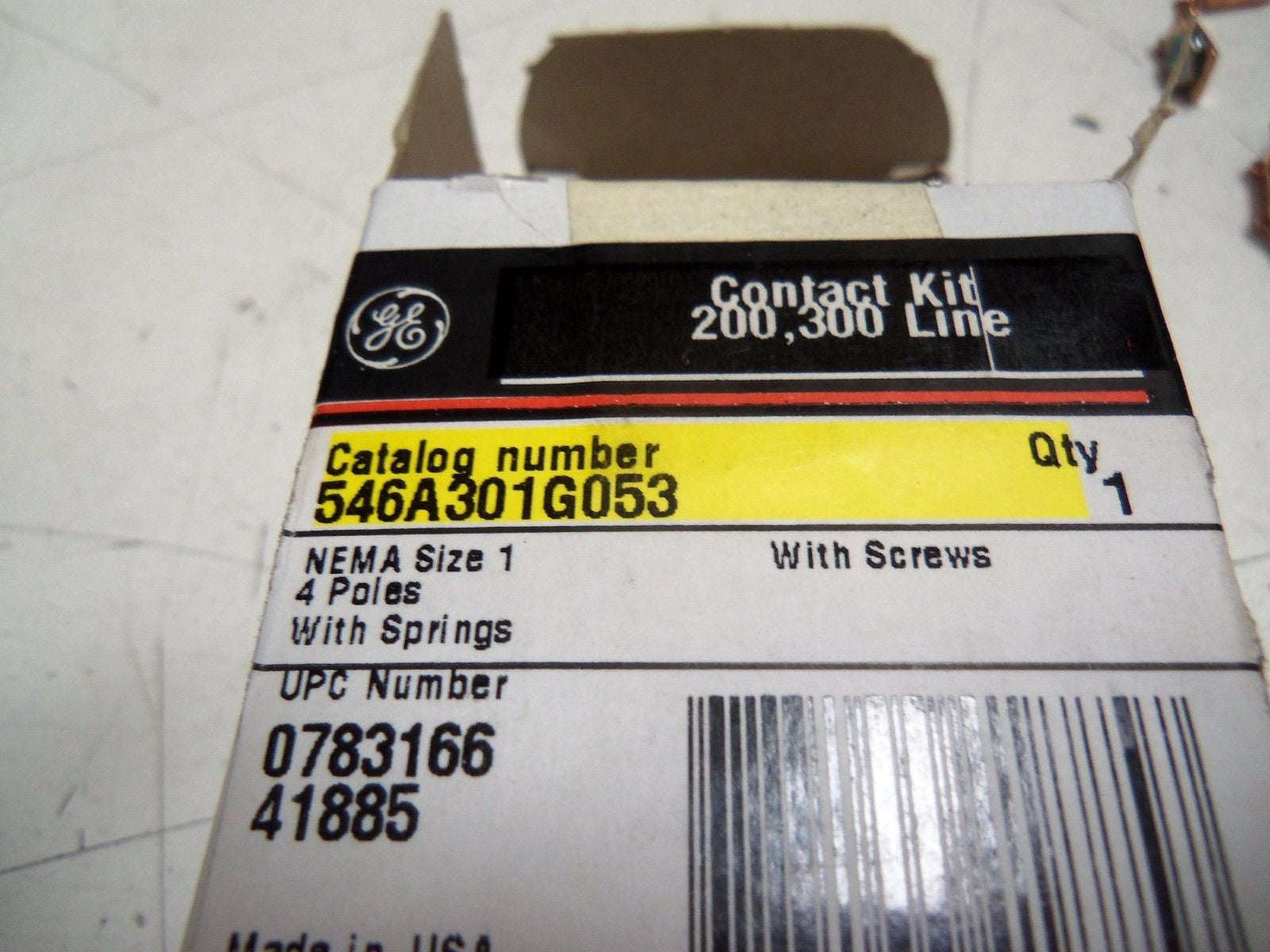 GENERAL ELECTRIC CR101X113 CONTACT KIT   *NEW IN BOX*