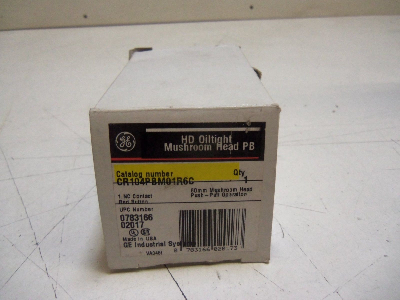 GENERAL ELECTRIC CR104PBM01R6C PUSHBUTTON  *NEW IN BOX*