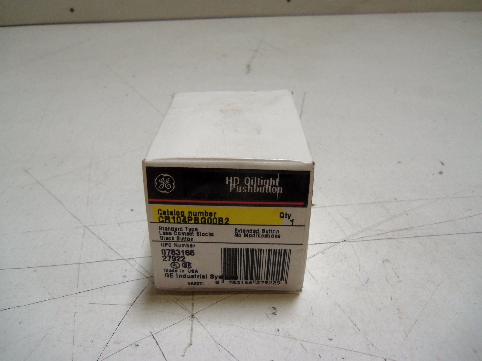 GENERAL ELECTRIC CR104PBG00B2 PUSHBUTTON *NEW IN BOX*