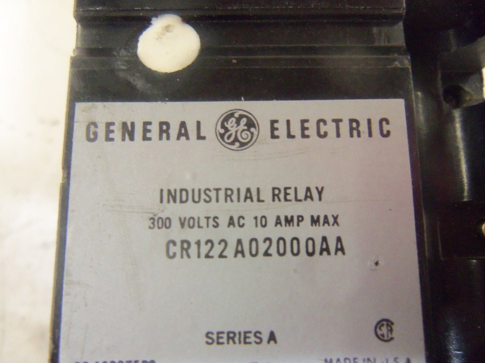 GENERAL ELECTRIC CR122A02000AA *USED*