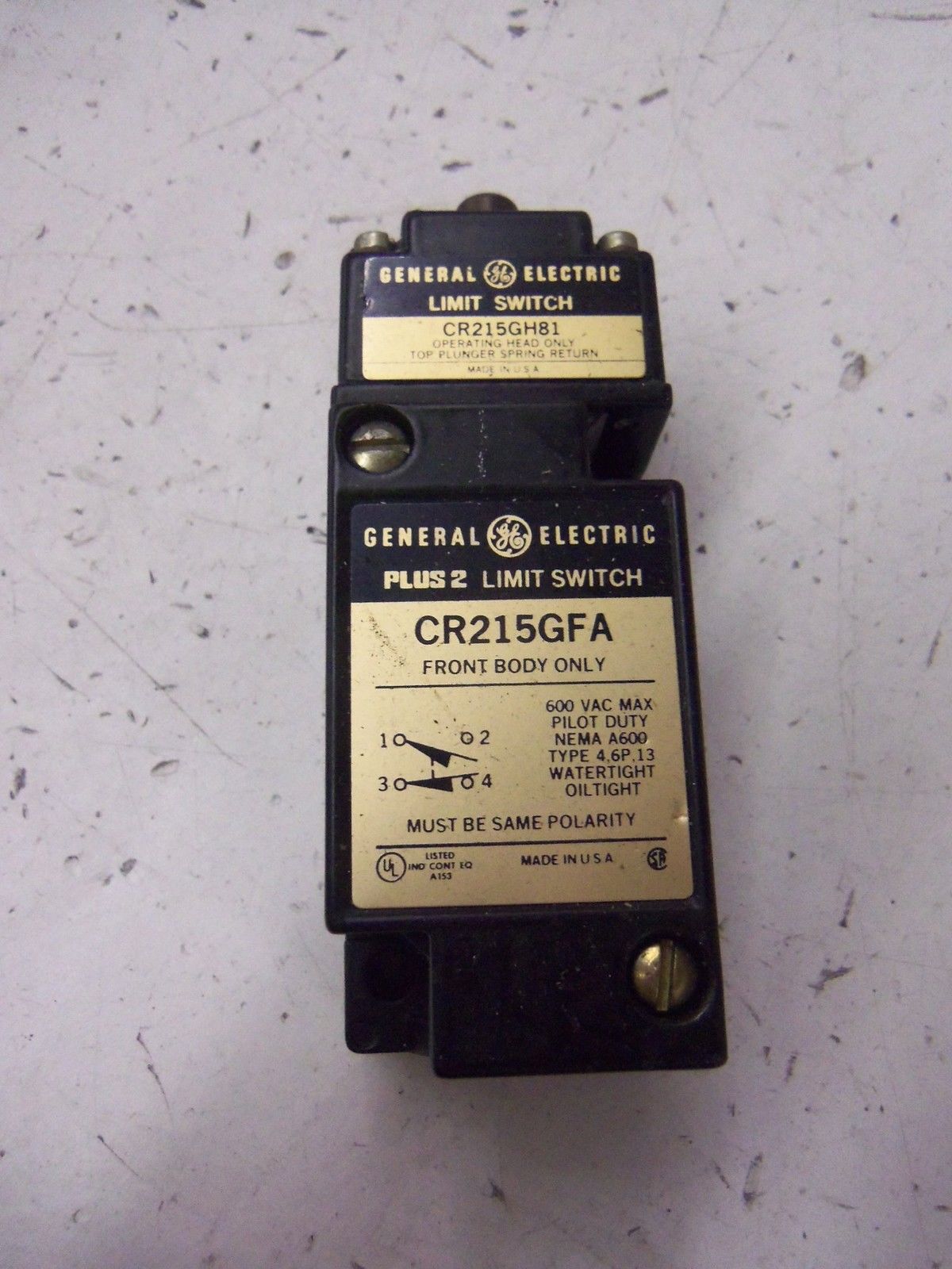 GENERAL ELECTRIC CR215GH81 W/ CR215GFA *USED*