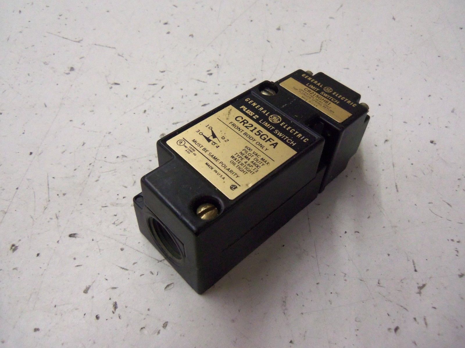 GENERAL ELECTRIC CR215GH81 W/ CR215GFA *USED*