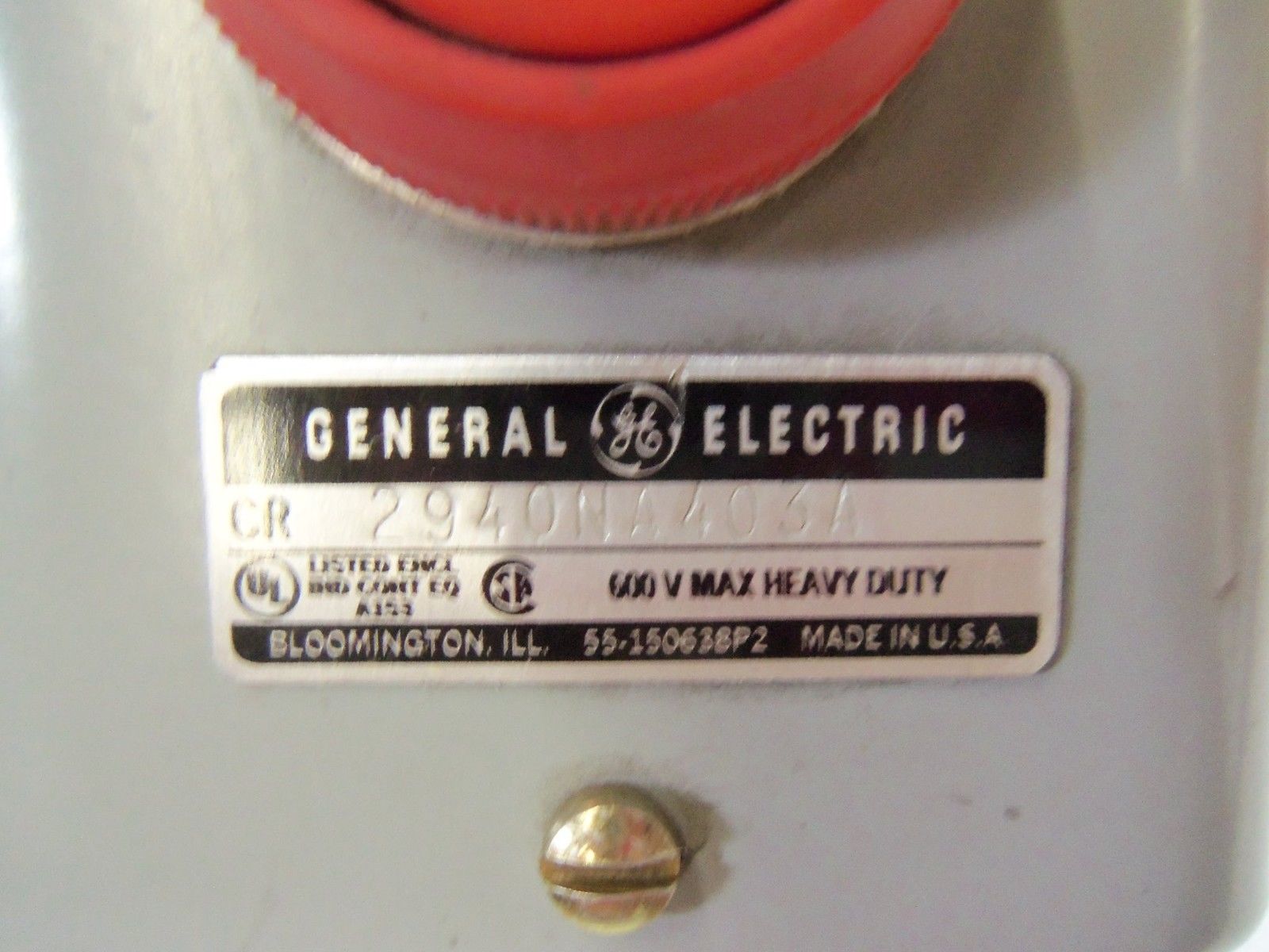 GENERAL ELECTRIC CR2940NA403A *USED*