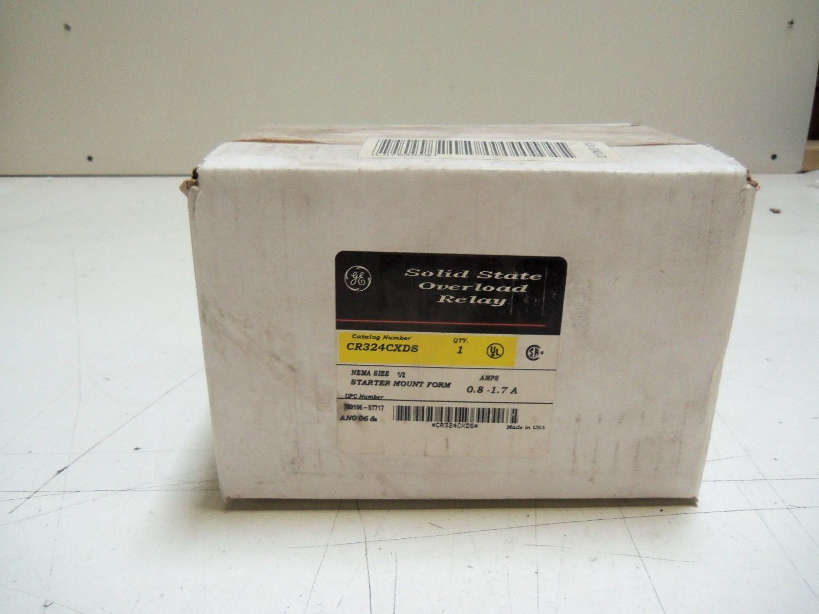 GENERAL ELECTRIC CR324CXDS RELAY *FACTORY SEALED*