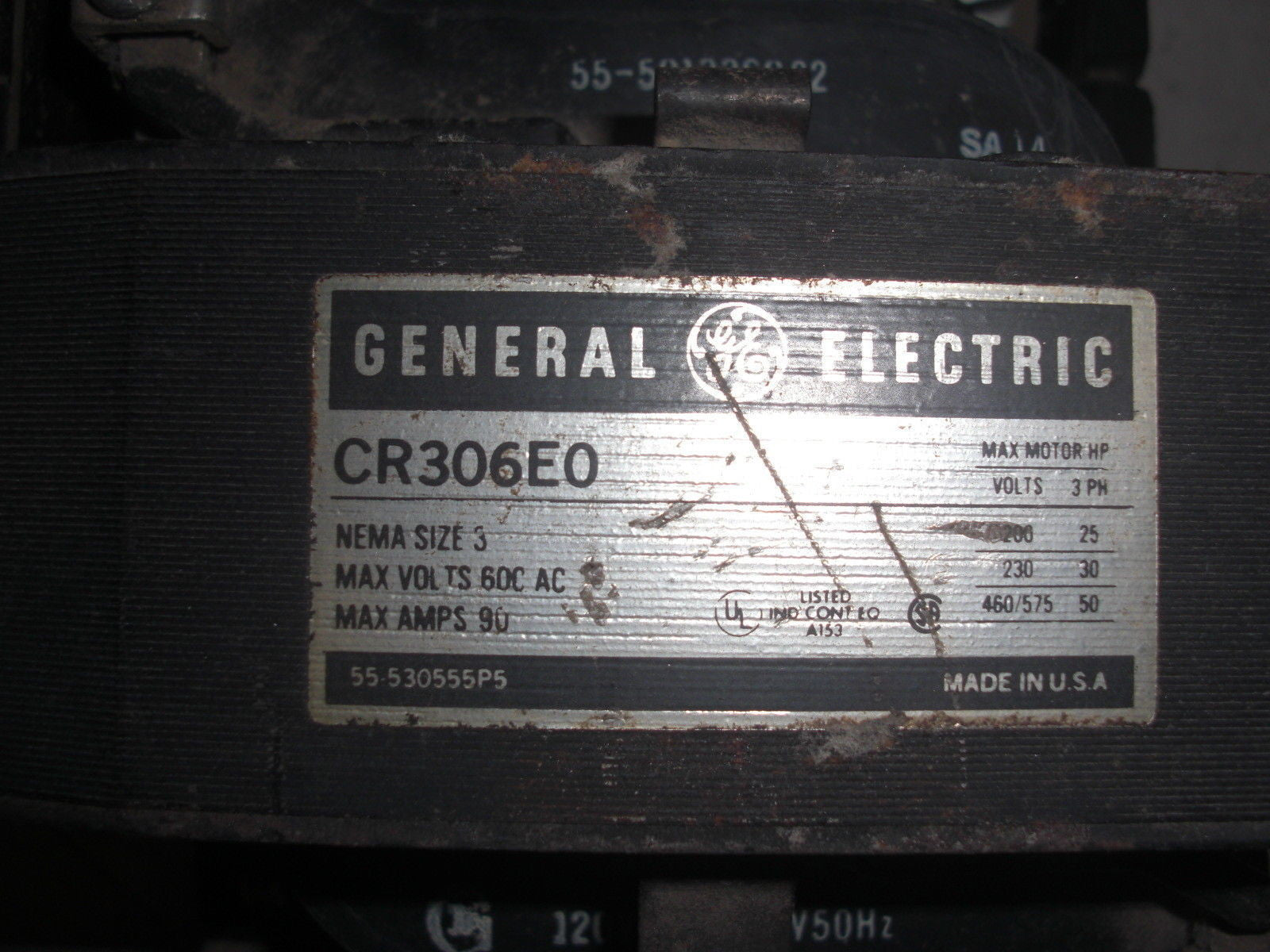 GENERAL ELECTRIC CR306-E0 *USED*