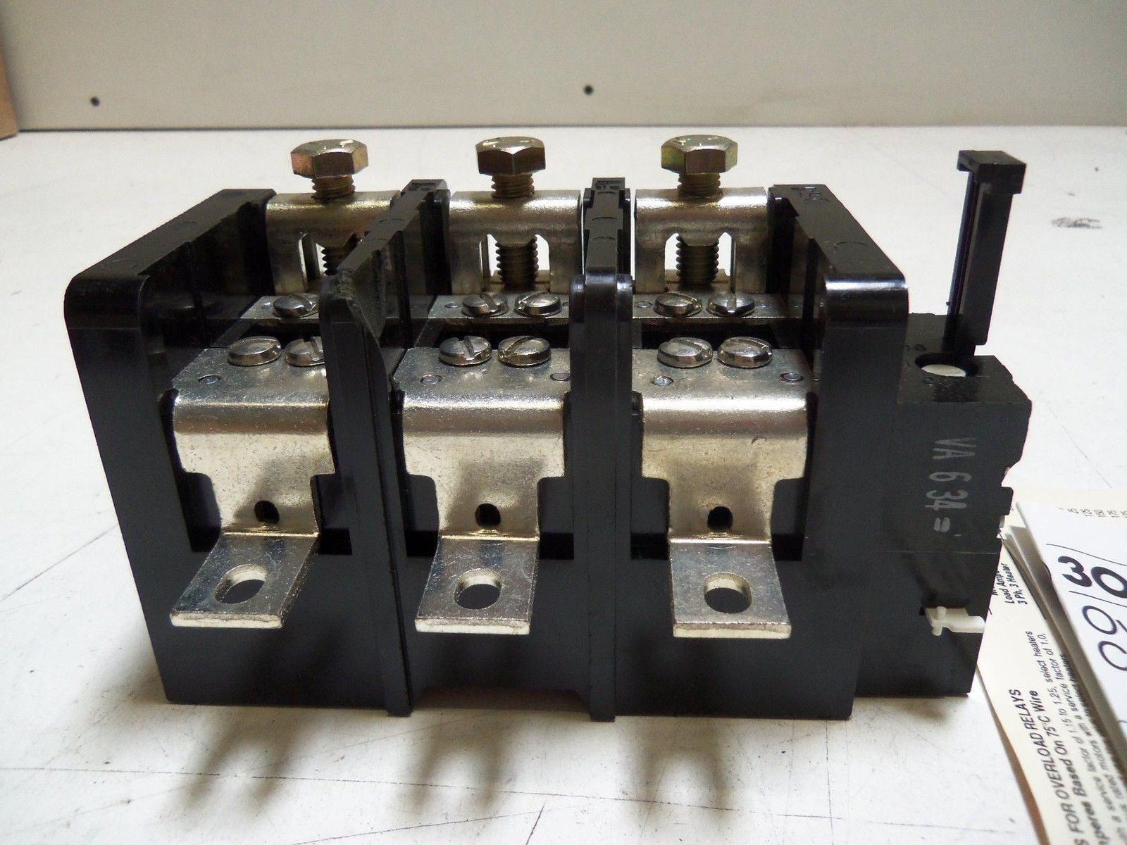 GENERAL ELECTRIC CR324E310FX OVERLOAD RELAY BLOCK *NEW IN BOX*