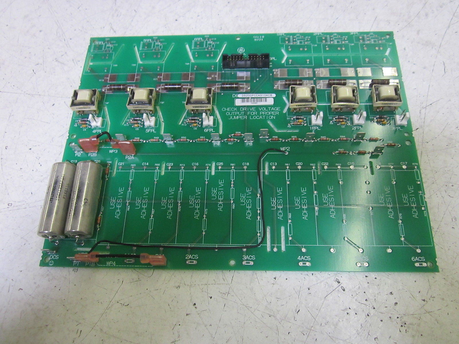 GENERAL ELECTRIC DS200PCCAG10ACB PC BOARD POWER CONNECTION *NEW IN BOX*