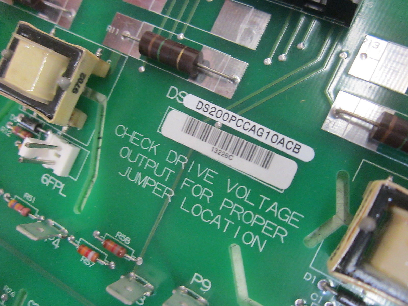 GENERAL ELECTRIC DS200PCCAG10ACB PC BOARD POWER CONNECTION *NEW IN BOX*