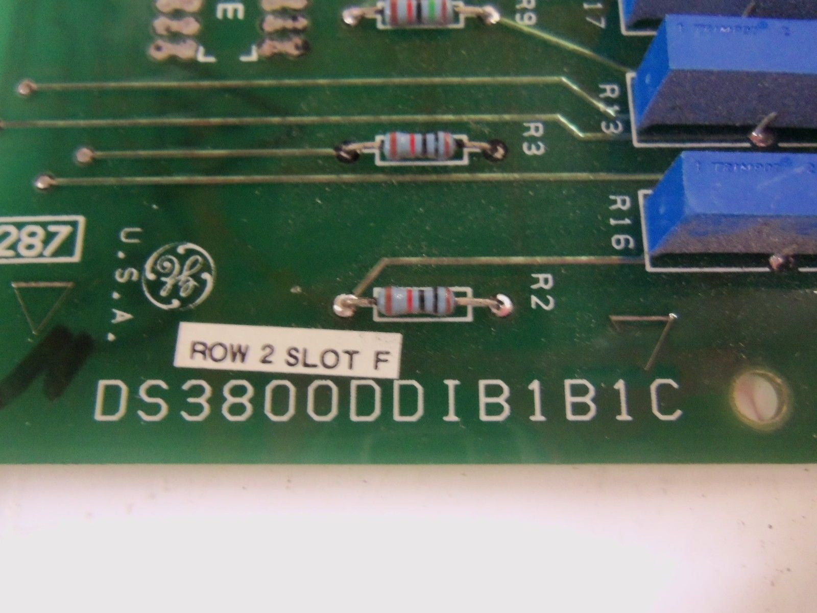 GENERAL ELECTRIC DS3800DDIB1B1C AUXILIARY DRIVE INTERFACE *USED*