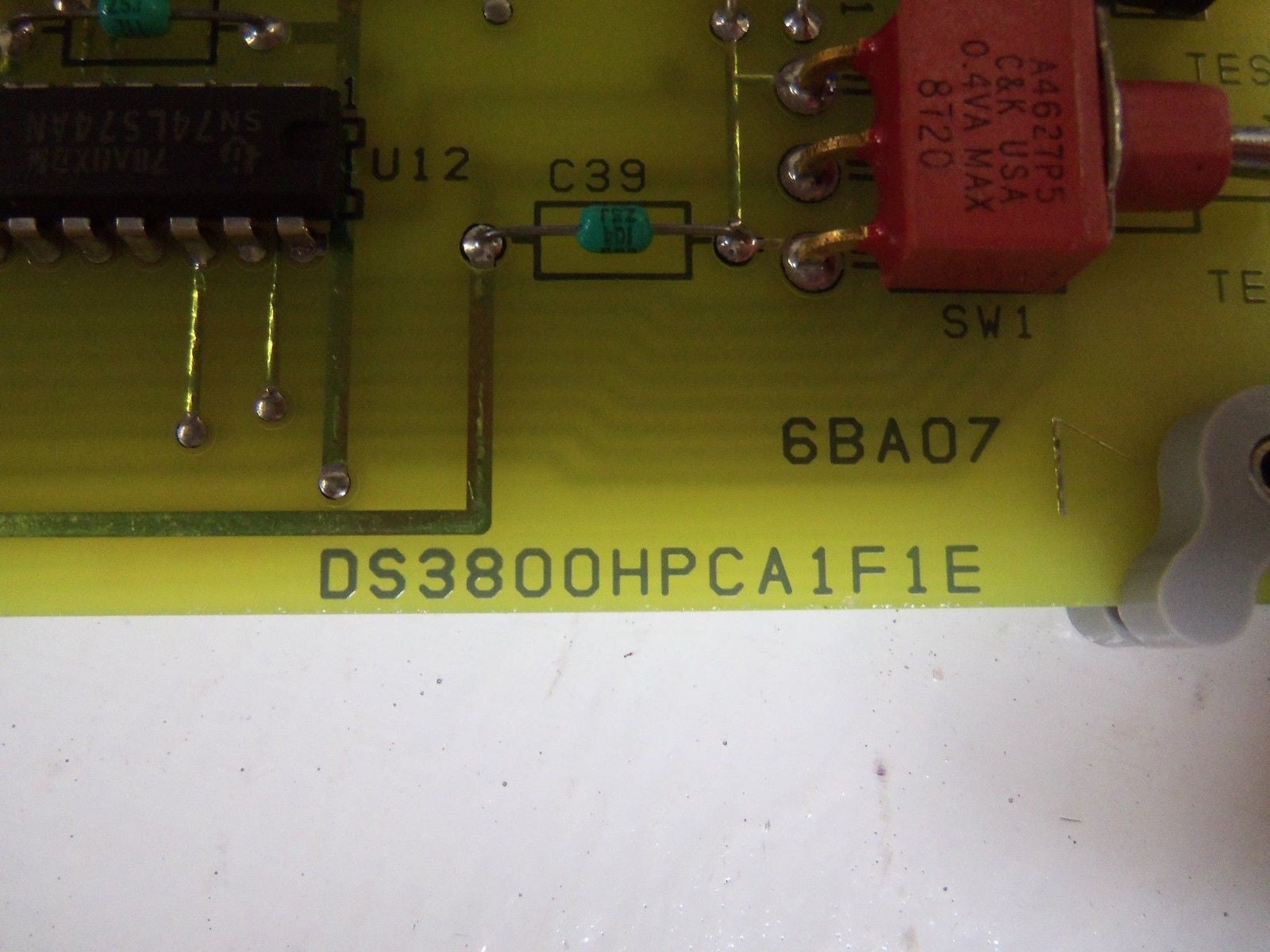 GENERAL ELECTRIC DS3800HPCA1F1E CIRCUIT BOARD *USED*