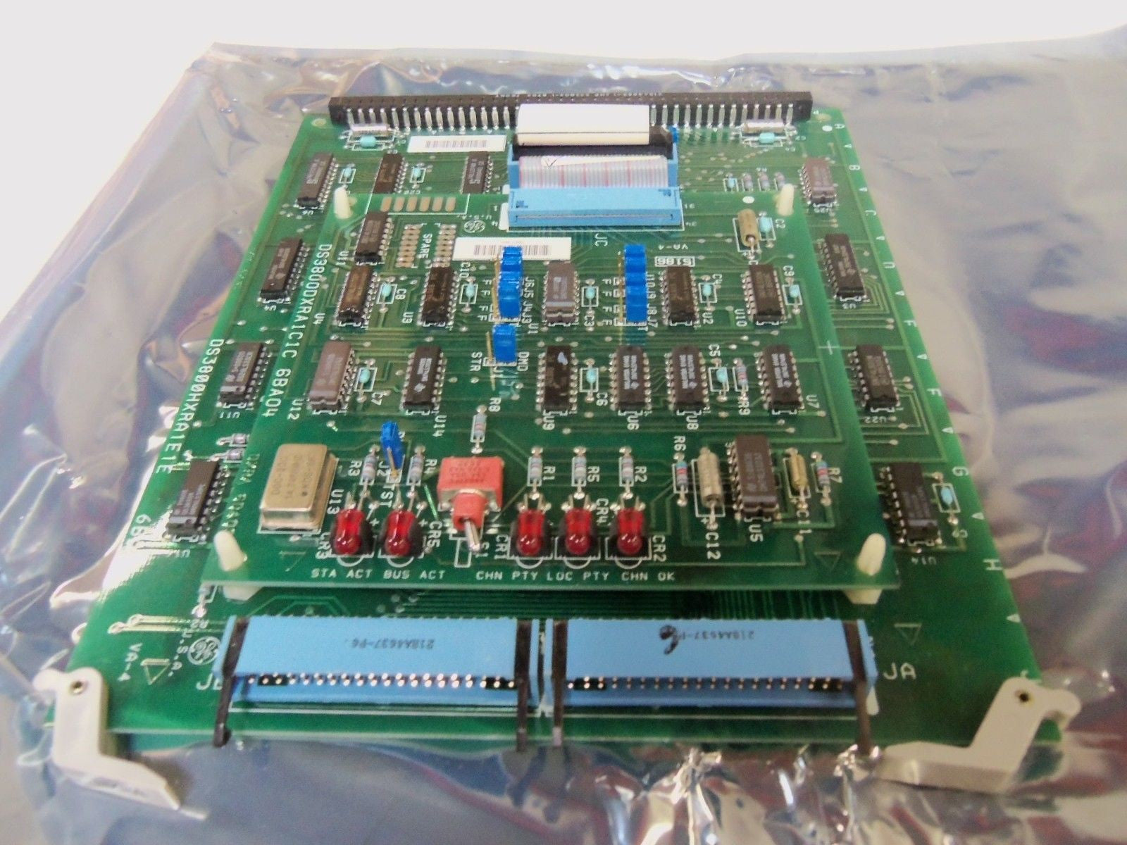 GENERAL ELECTRIC DS3800HXRA1E1E W/ DS3800DXRA1C1C CIRCUIT BOARD *USED*