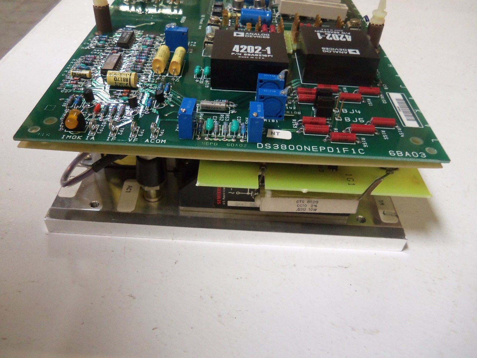 GENERAL ELECTRIC DS3820FEXD CIRCUIT BOARD *USED*