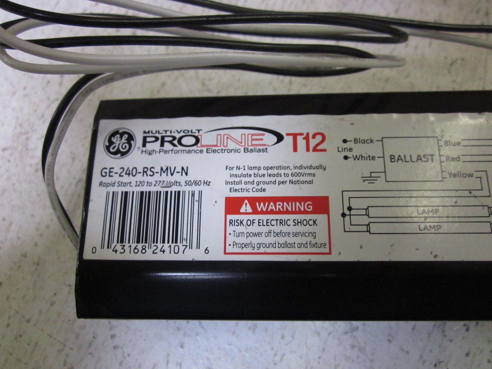 GENERAL ELECTRIC GE-240-RS-MV-N 277V *NEW NO BOX*