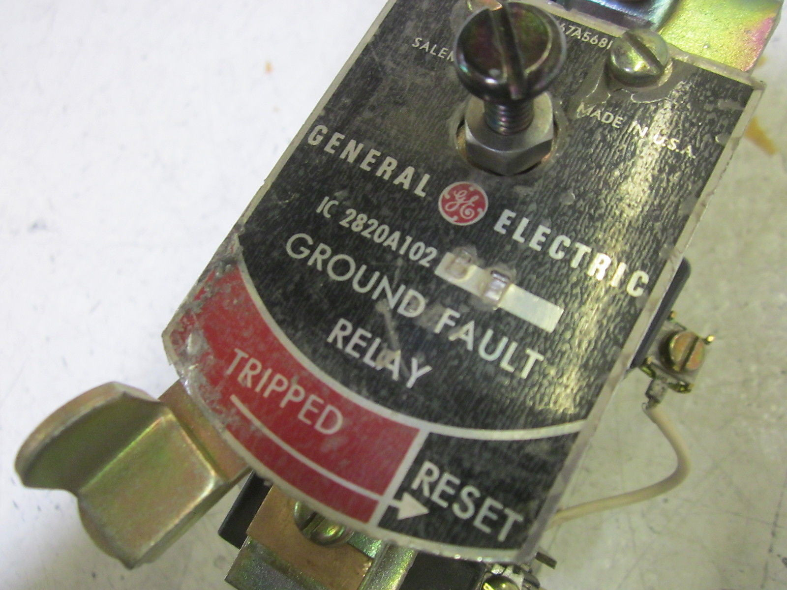 GENERAL ELECTRIC IC2820A102BE RELAY *USED*