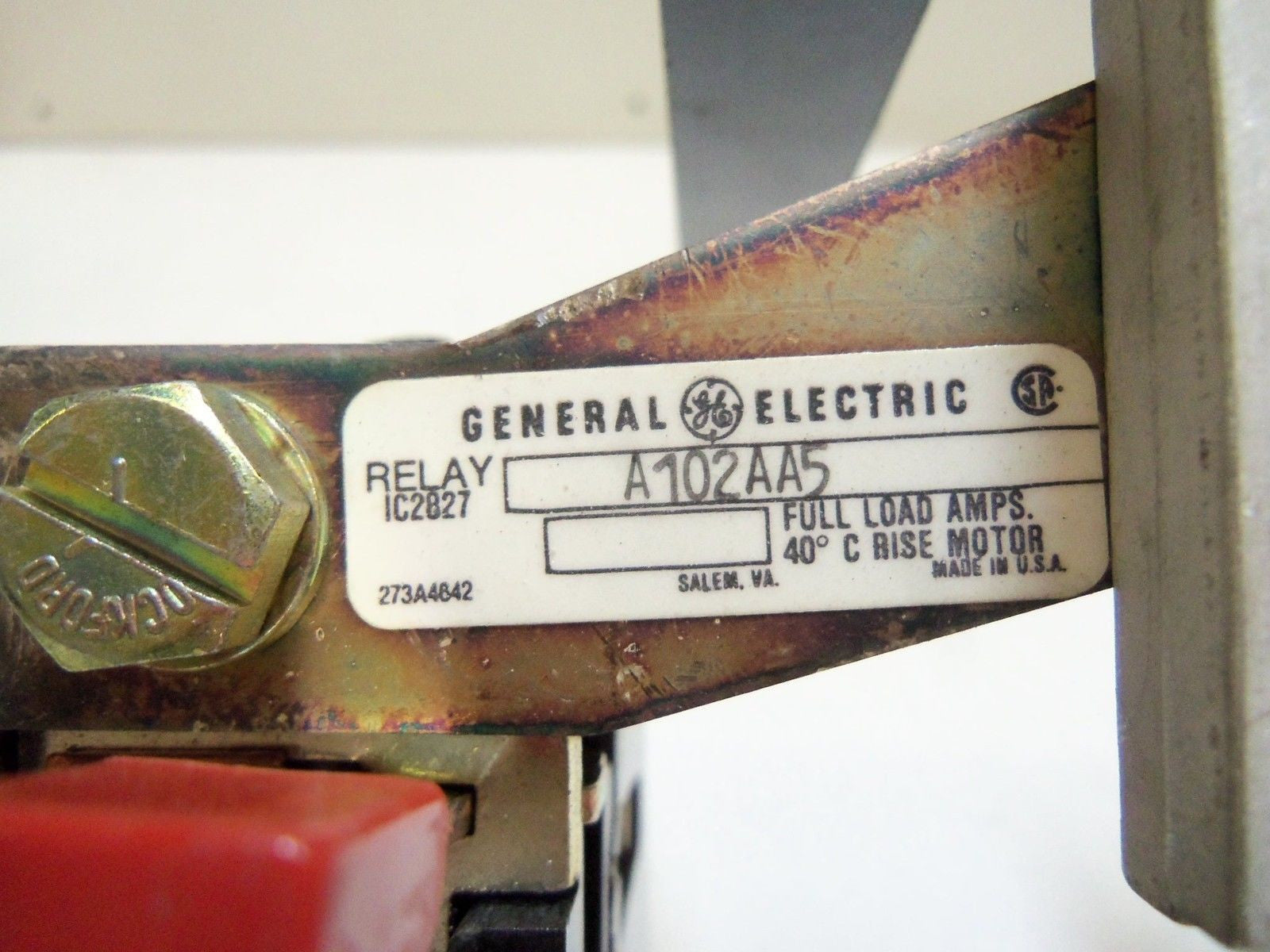 GENERAL ELECTRIC IC2027A102AA5 RELAY *NEW NO BOX*