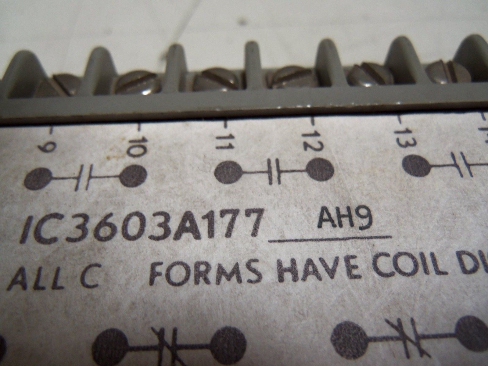 GENERAL ELECTRIC IC3603A177AH9 RELAY MODULE  *USED*