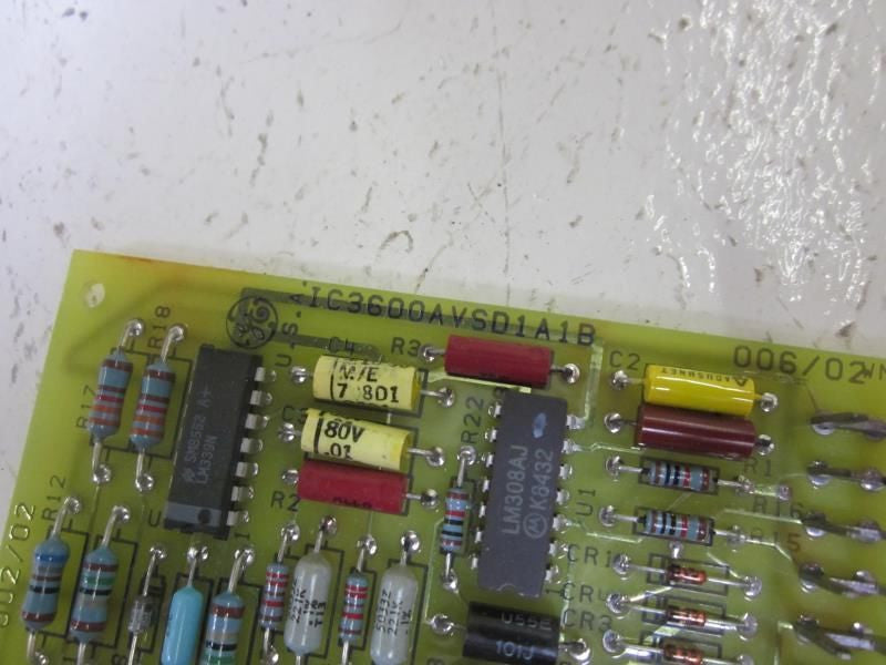 GENERAL ELECTRIC IC3600AVSD1A1B BOARD *USED*