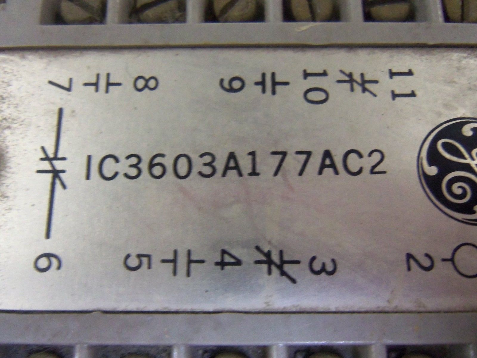 GENERAL ELECTRIC IC3603A177AC2 RELAY MODULE *USED*