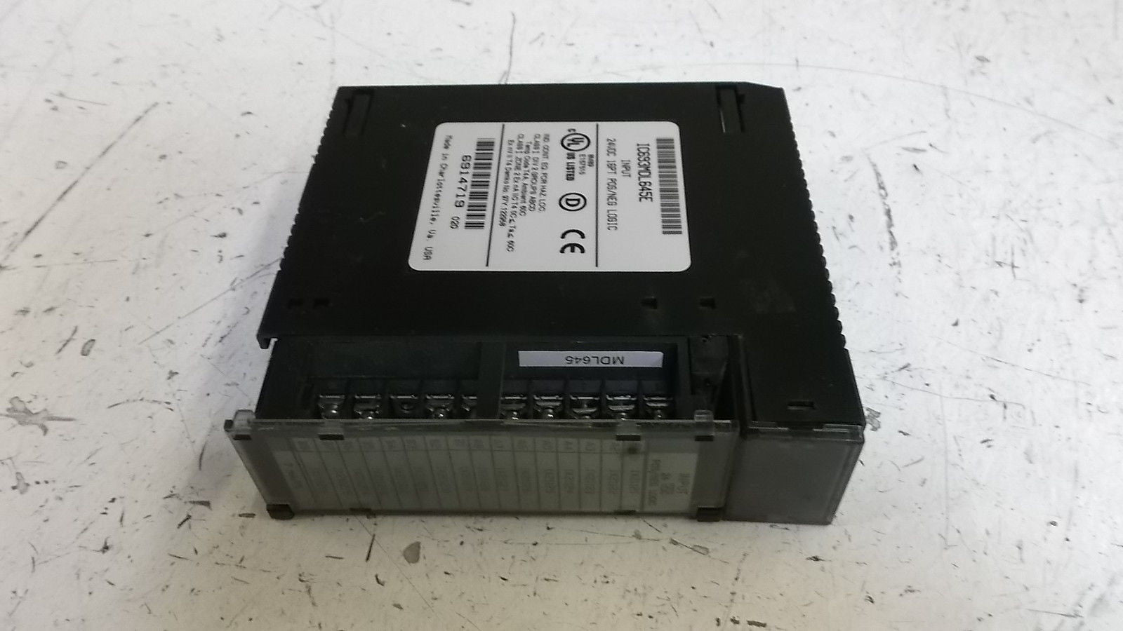 GE FANUC IC693MDL645E INPUT MODULE *USED*