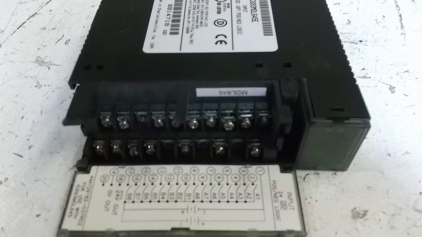 GE FANUC IC693MDL645E INPUT MODULE *USED*