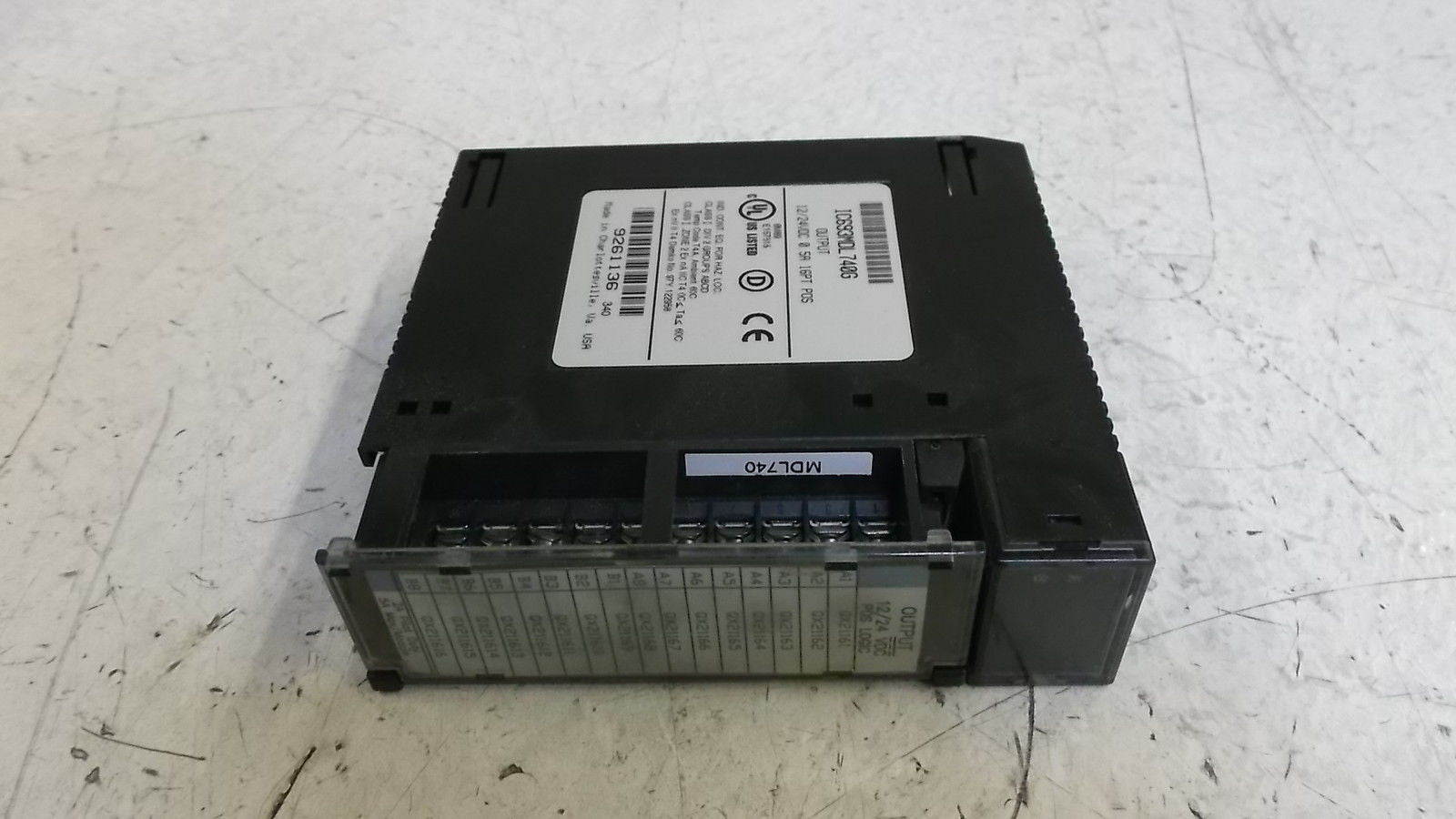 GENERAL ELECTRIC IC693MDL740G OUTPUT MODULE *USED*