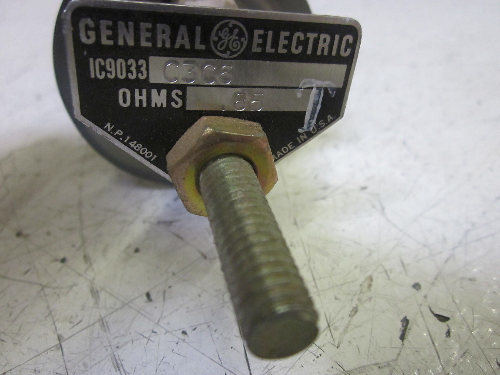 GENERAL ELECTRIC IC9033C3C6 RESISTOR *USED*