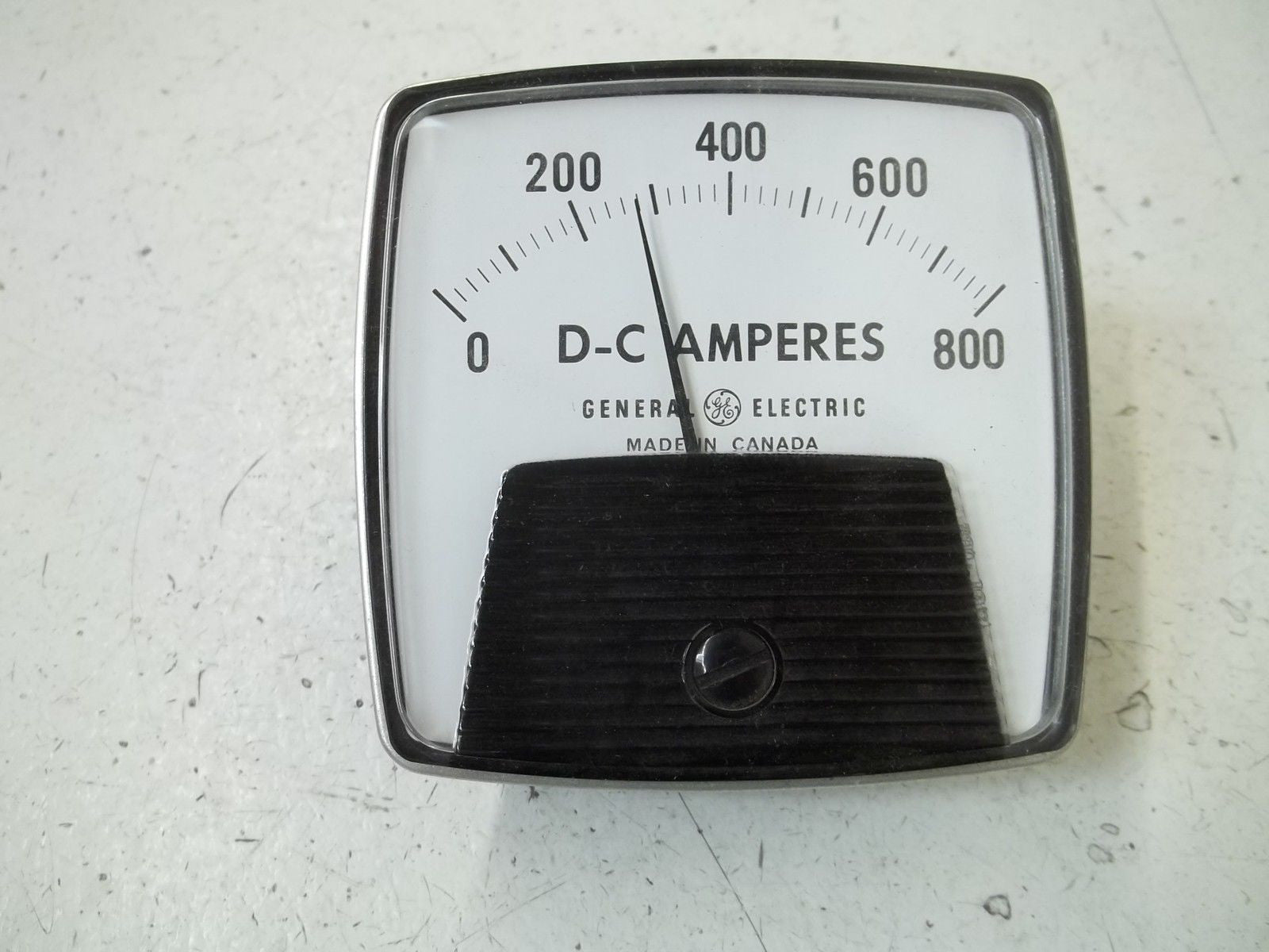 GENERAL ELECTRIC L542GBSN D-C AMPERES 0-800 *USED*