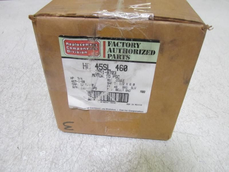 GENERAL ELECTRIC MOTORS HC45SL460 *NEW IN BOX*