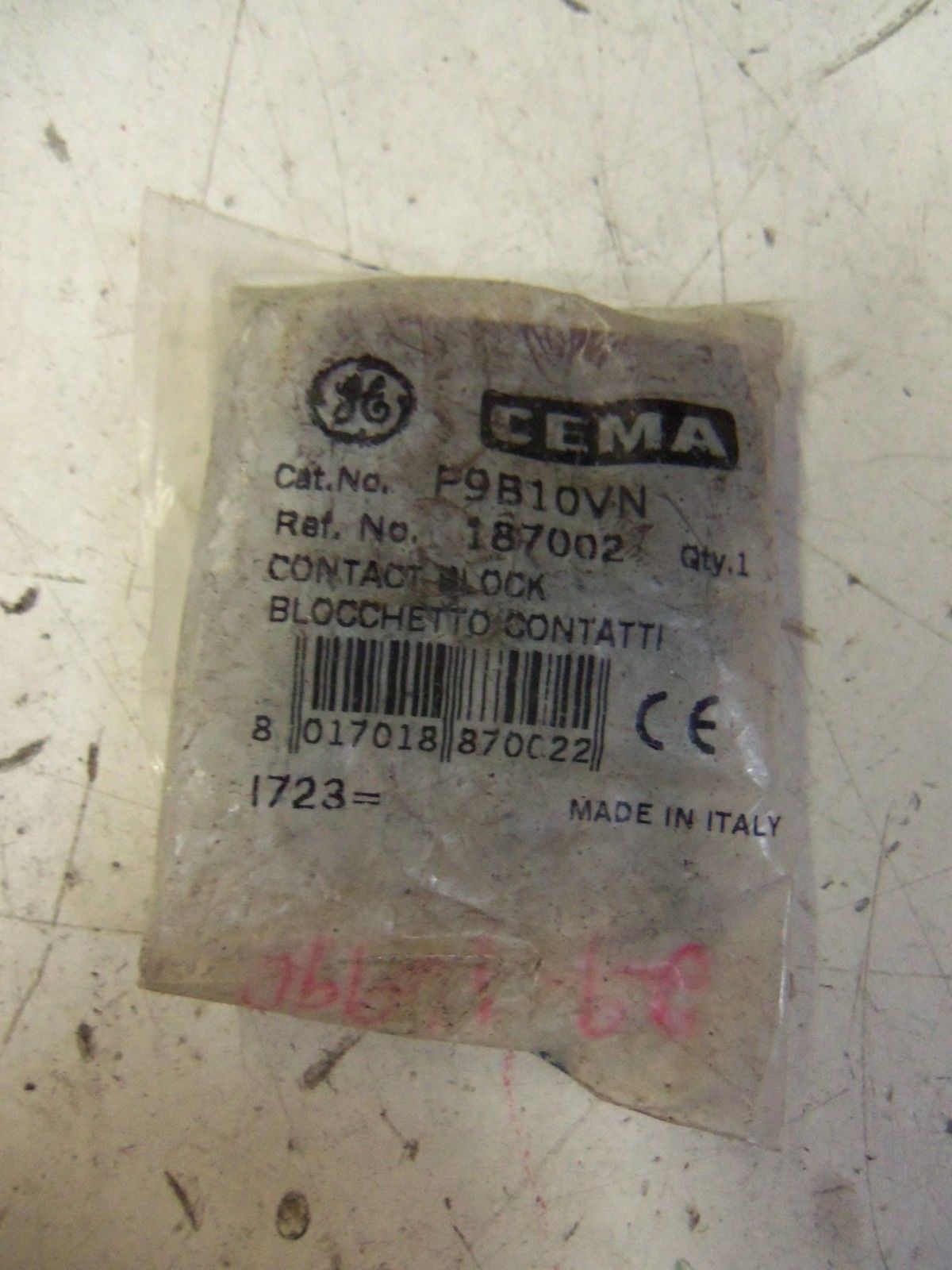GENERAL ELECTRIC P9B10VN *NEW IN FACTORY BAG*