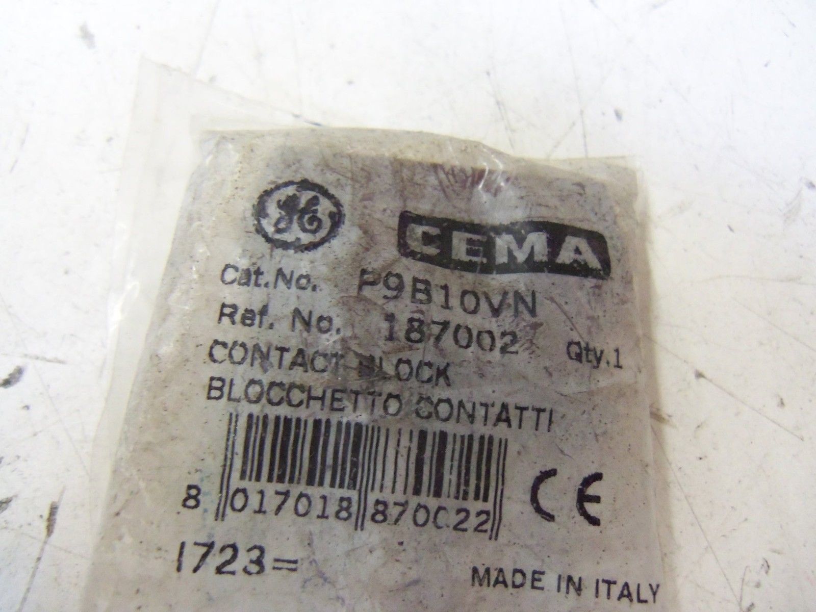 GENERAL ELECTRIC P9B10VN *NEW IN FACTORY BAG*