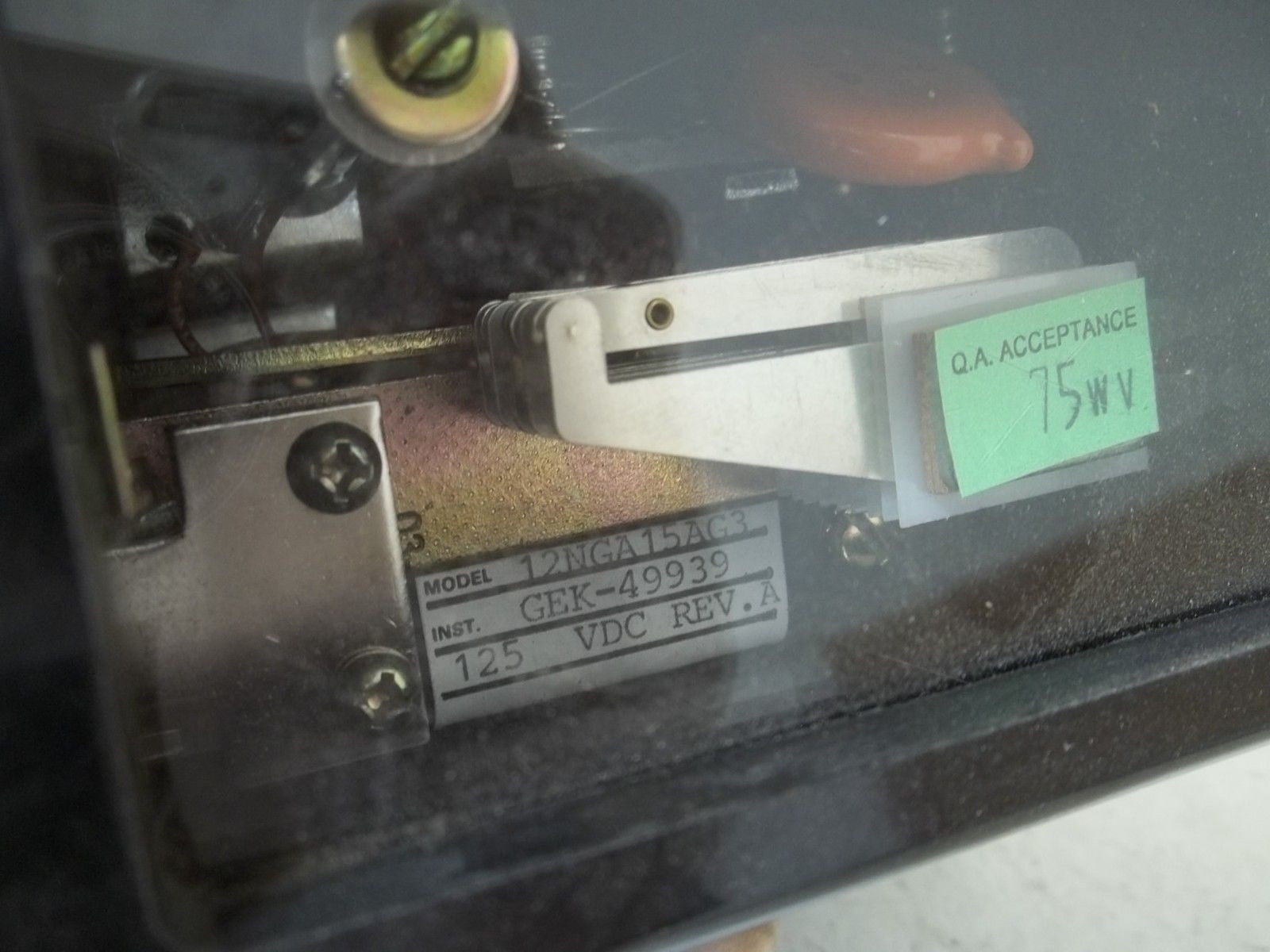 GENERAL ELECTRIC RELAY 12NGA15AG3 *NEW NO BOX*