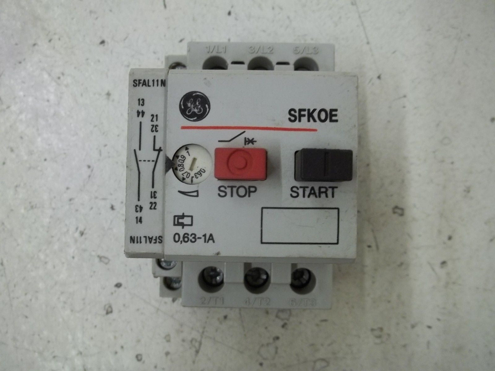 GENERAL ELECTRIC SFKOE W/SFAL CIRCUIT BREAKER *USED*