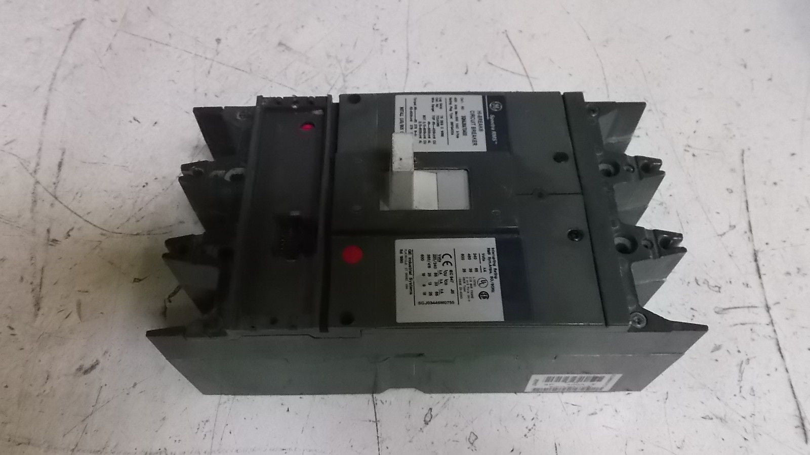 GENERAL ELECTRIC SGHA36AT0400 CIRCUIT BREAKER 400A (NO TRIP) *USED*