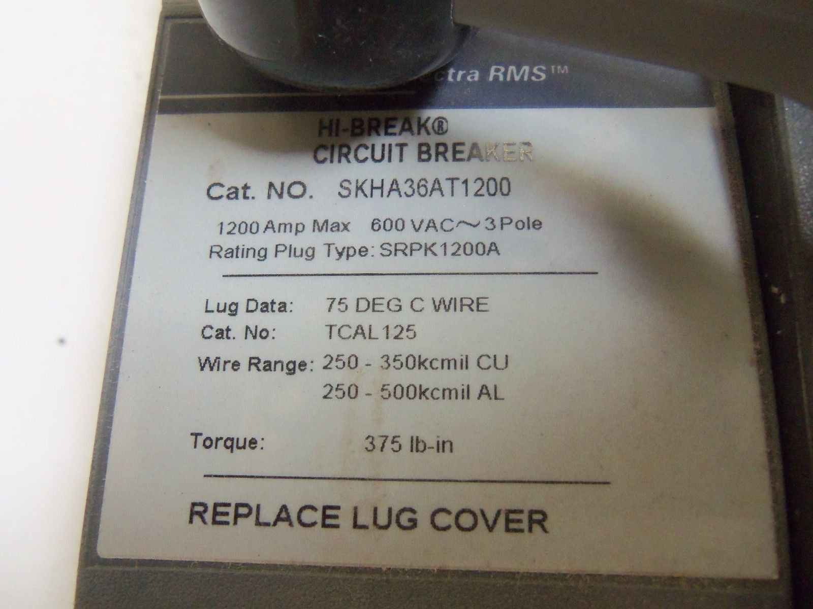 GENERAL ELECTRIC SKHA36AT1200 CIRCUIT BREAKER *NEW IN BOX*