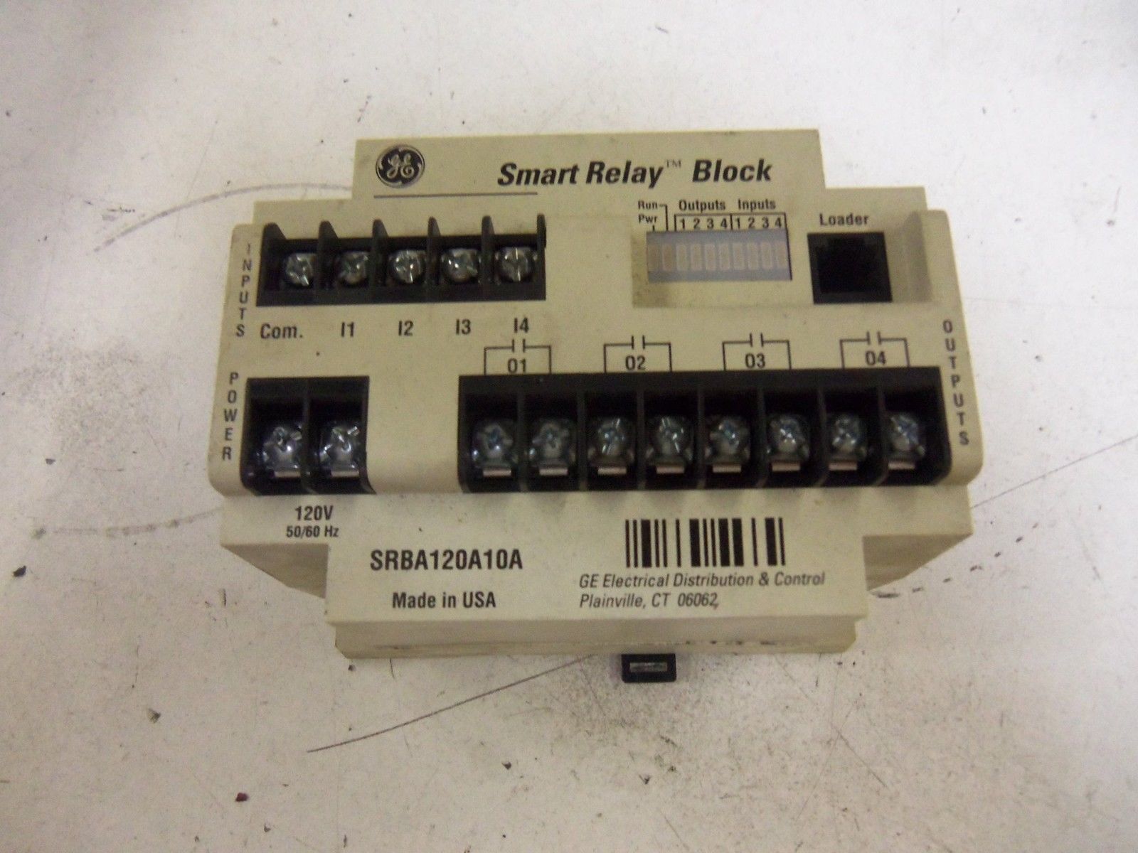 GENERAL ELECTRIC SRBA120A10A *USED*