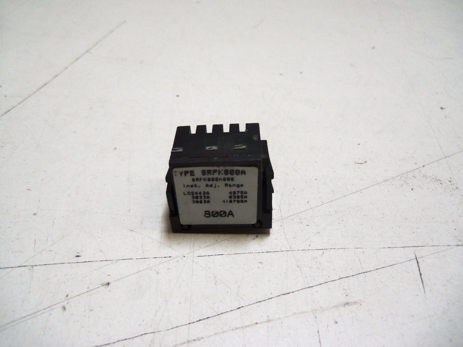 GENERAL ELECTRIC SRPK800A800 PLUG  *USED*