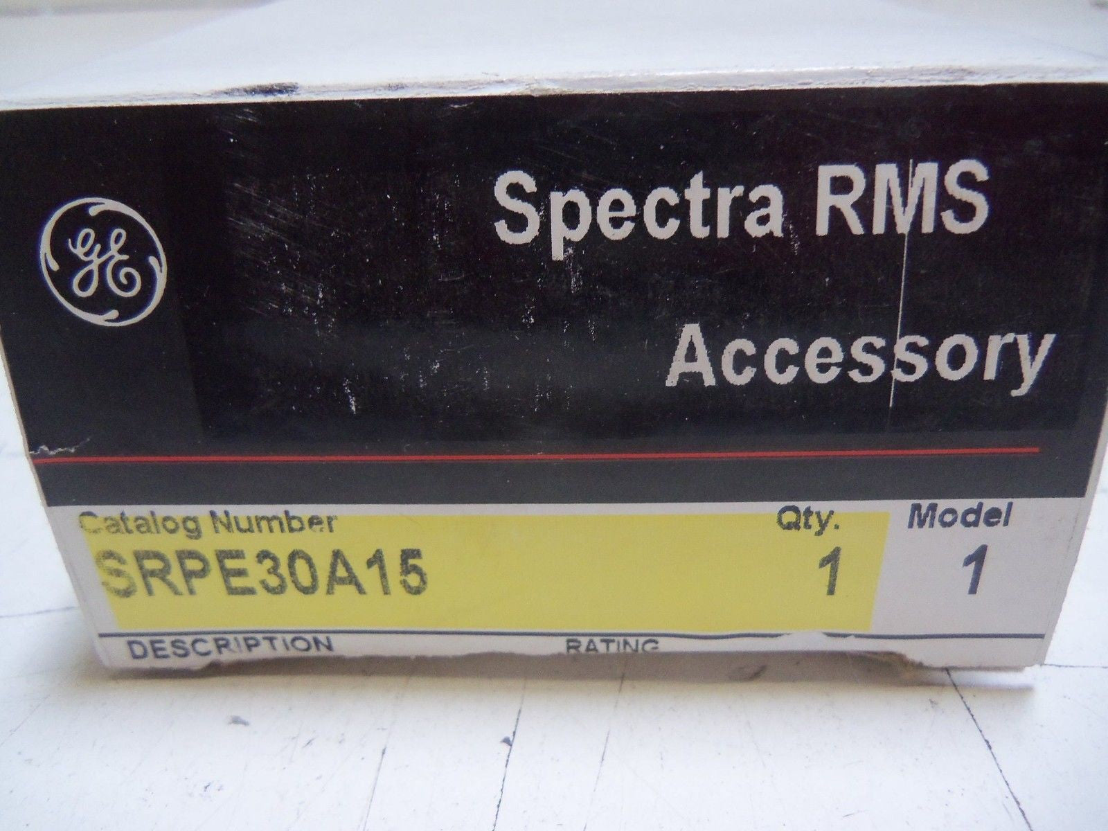 GENERAL ELECTRIC SRPE30A15 PLUG *NEW IN BOX*