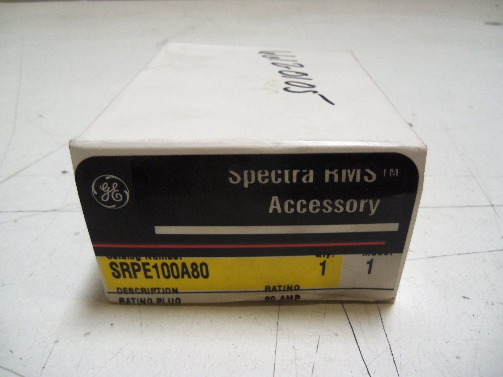 GENERAL ELECTRIC SRPE100A80 PLUG *FACTORY SEALED*