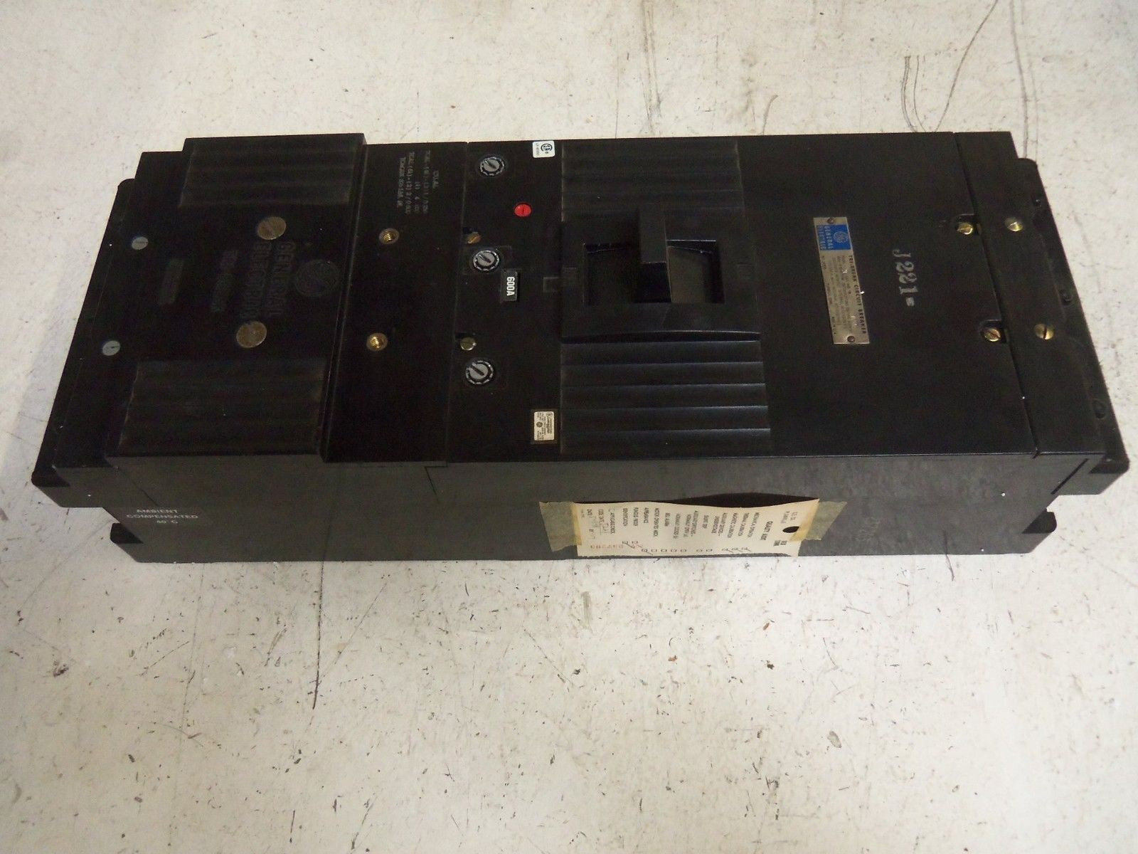 GENERAL ELECTRIC TB-63F CIRCUIT BREAKER *USED*
