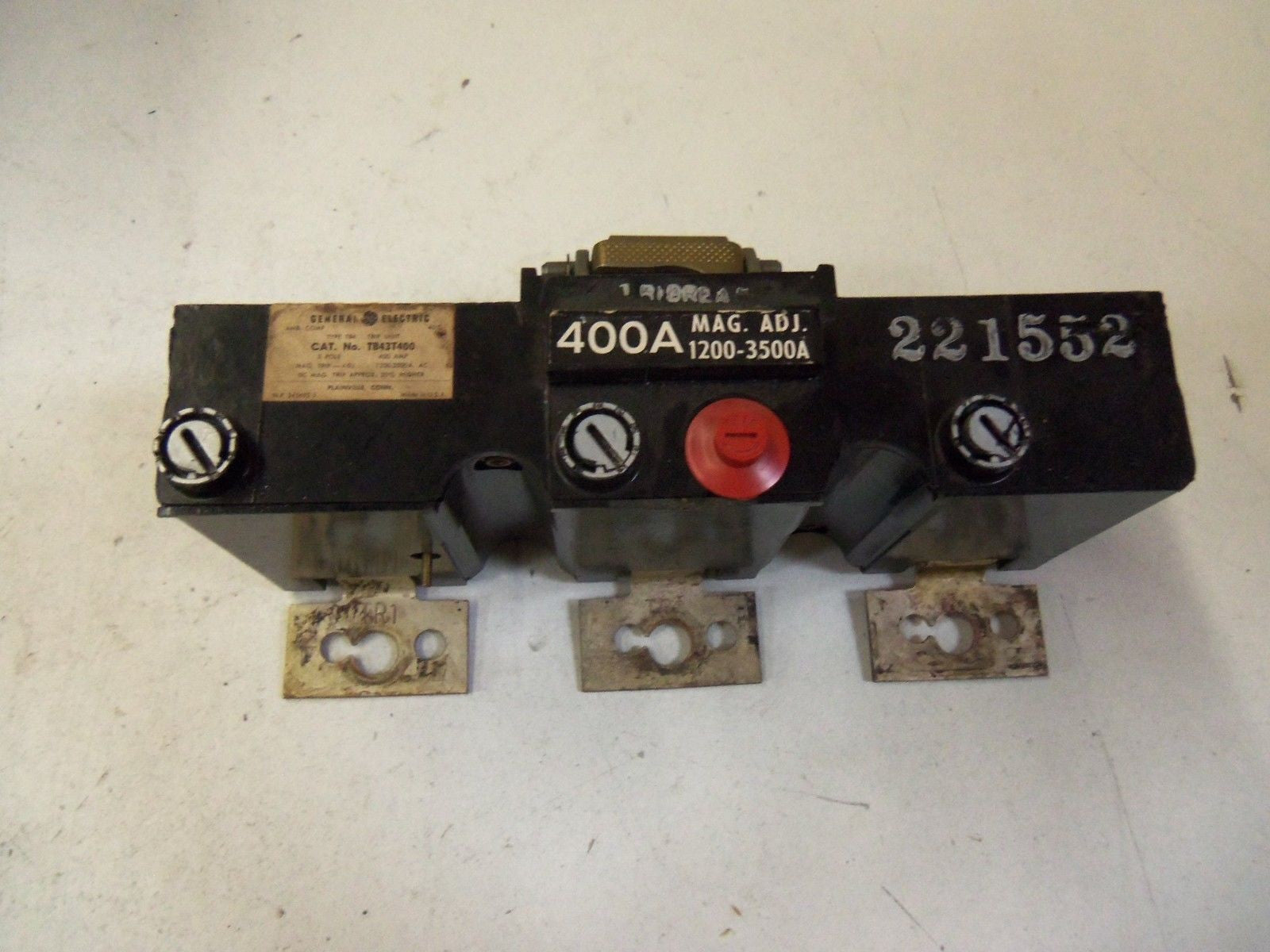 GENERAL ELECTRIC TB43T400 TRIP UNIT  *USED*