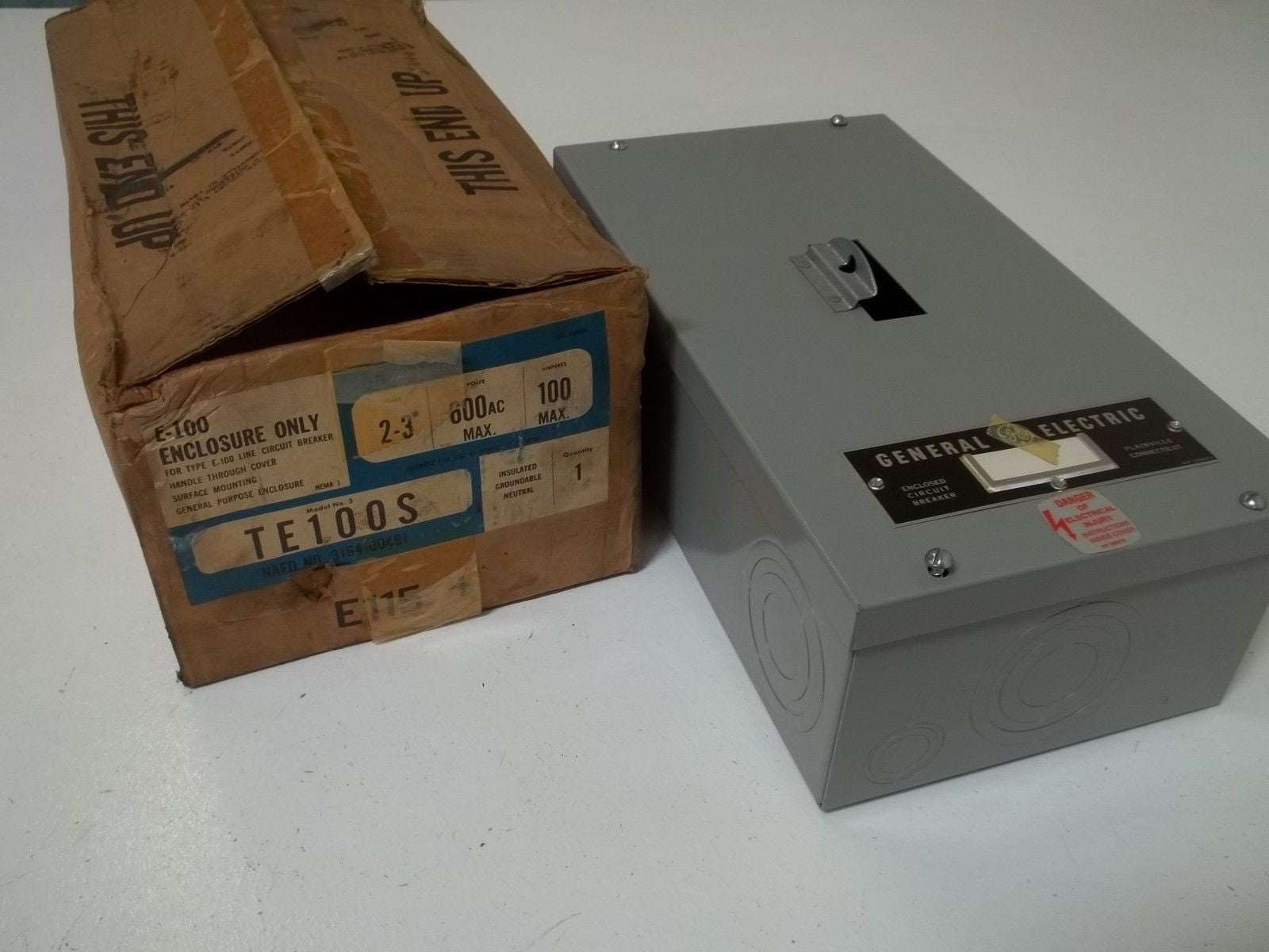GENERAL ELECTRIC TE100S ENCLOSURE ONLY *NEW IN BOX*