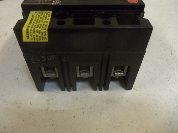 GENERAL ELECTRIC TEB132050WL CIRCUIT BREAKER 50A *NEW IN BOX*