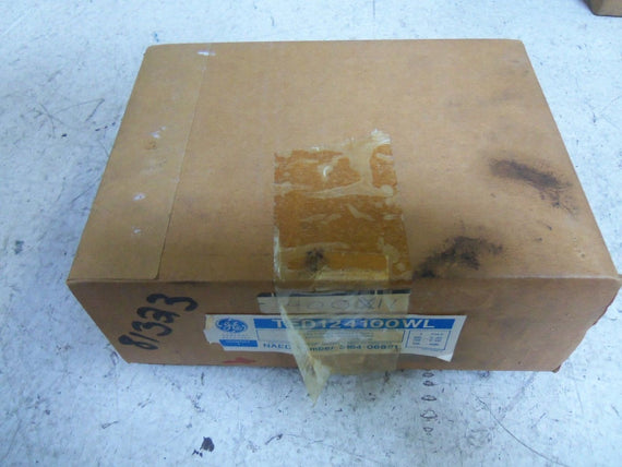 GENERAL ELECTRIC TED124100WL CIRCUIT BREAKER *NEW IN BOX*