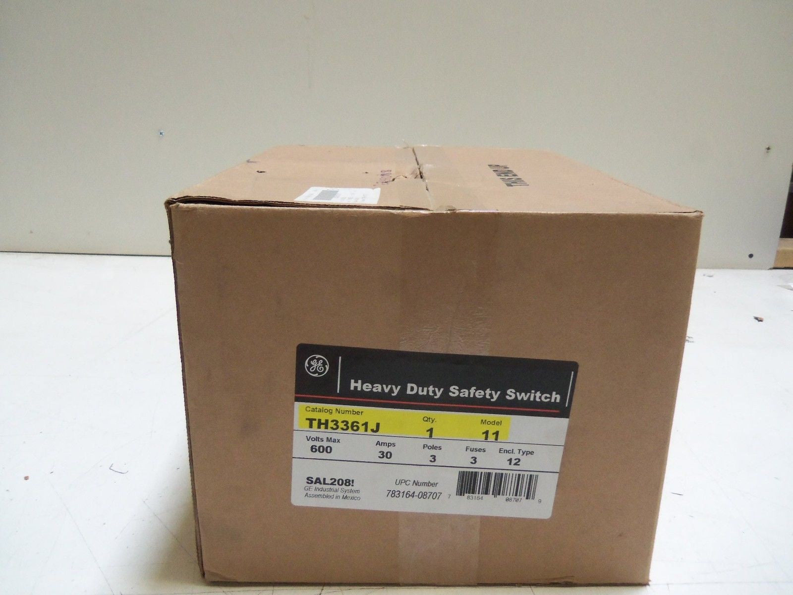 GENERAL ELECTRIC TH3361J SAFETY SWITCH *NEW IN BOX*