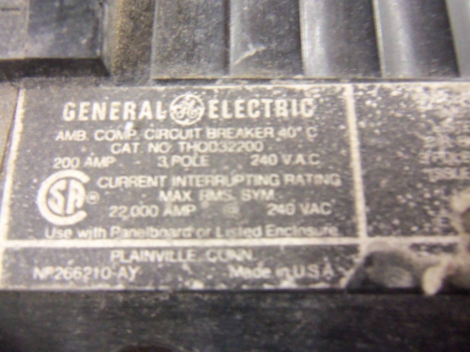 GENERAL ELECTRIC THQD32200 *USED*