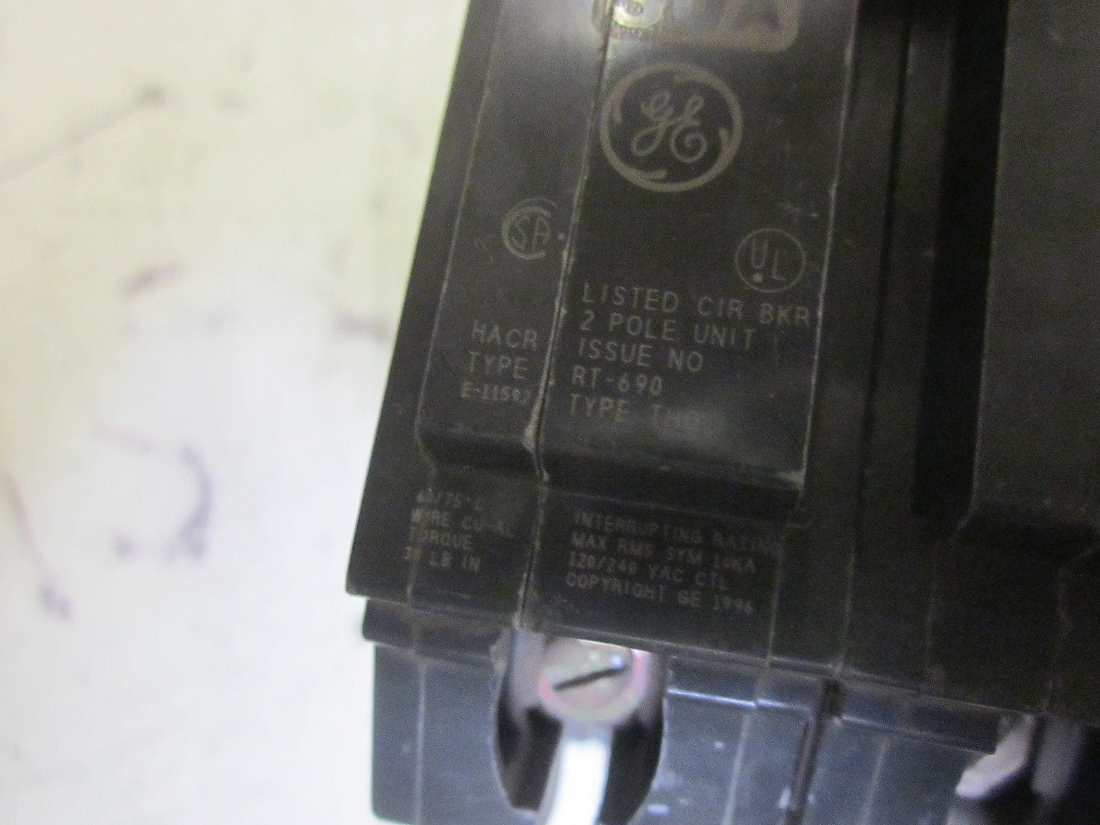 GENERAL ELECTRIC THQL230 CIRCUIT BREAKER 30A *USED*